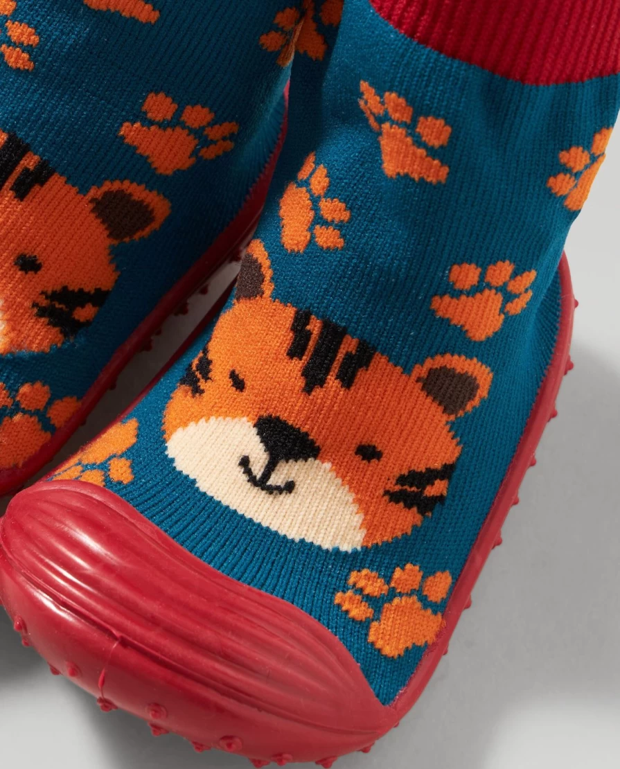 Blukids Non-Slip Sole Socks for Toddlers & Kids - Comfortable Grip Socks for Girls & Boys