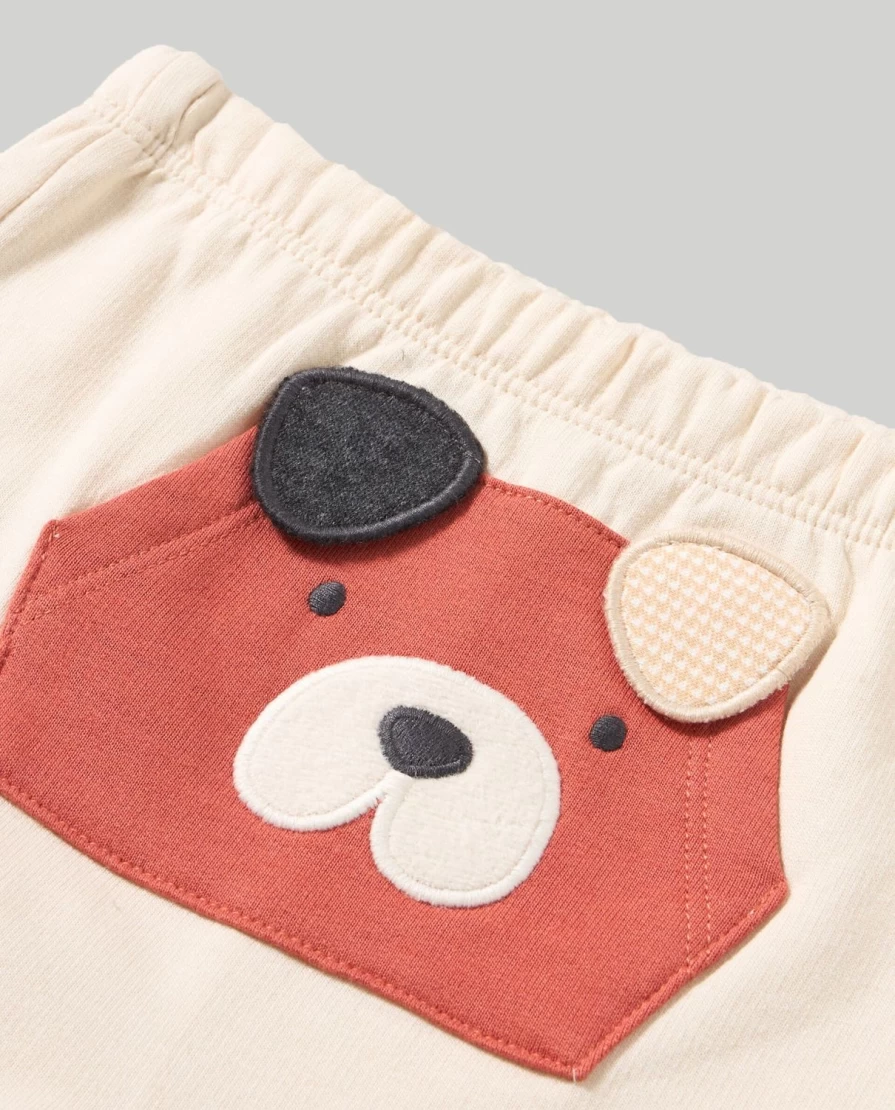 Blukids Newborn Baby Cotton Sweatpants - Soft & Comfortable Unisex Infant Pants