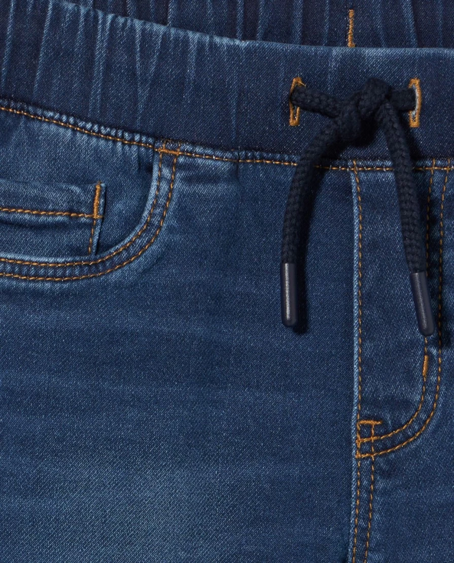 "Blukids Boys' Denim Joggers - Comfortable Kids' Casual Pants"