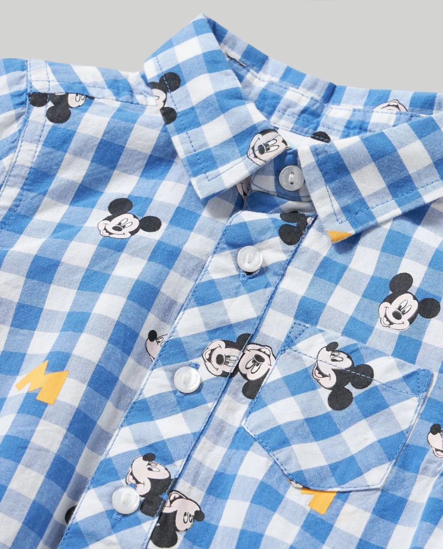 Blukids Baby Bodysuit - Soft Cotton Poplin Romper for Newborns & Infants