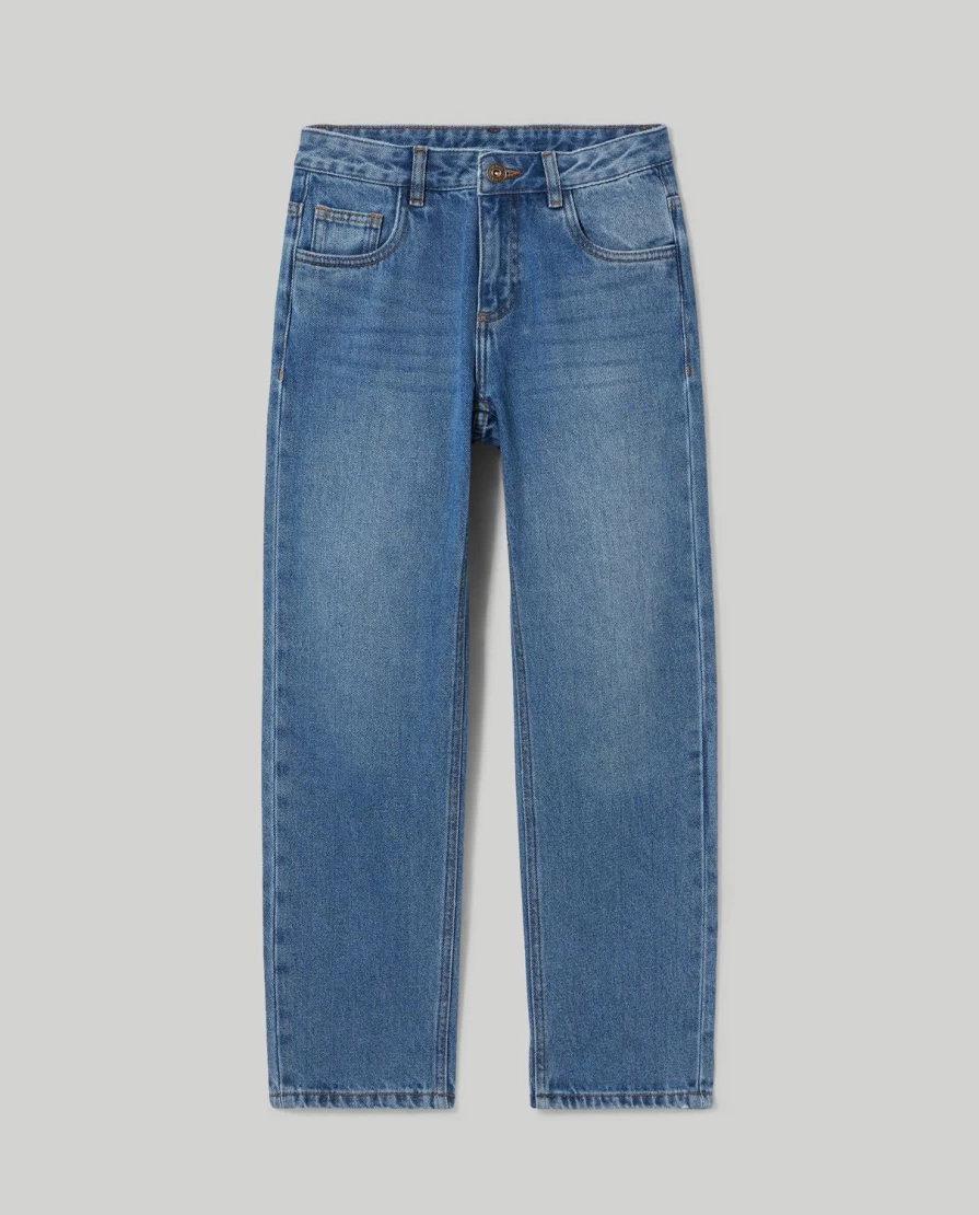 "Blukids Youth Denim Jeans - 5 Pocket Stylish Comfort for Kids"