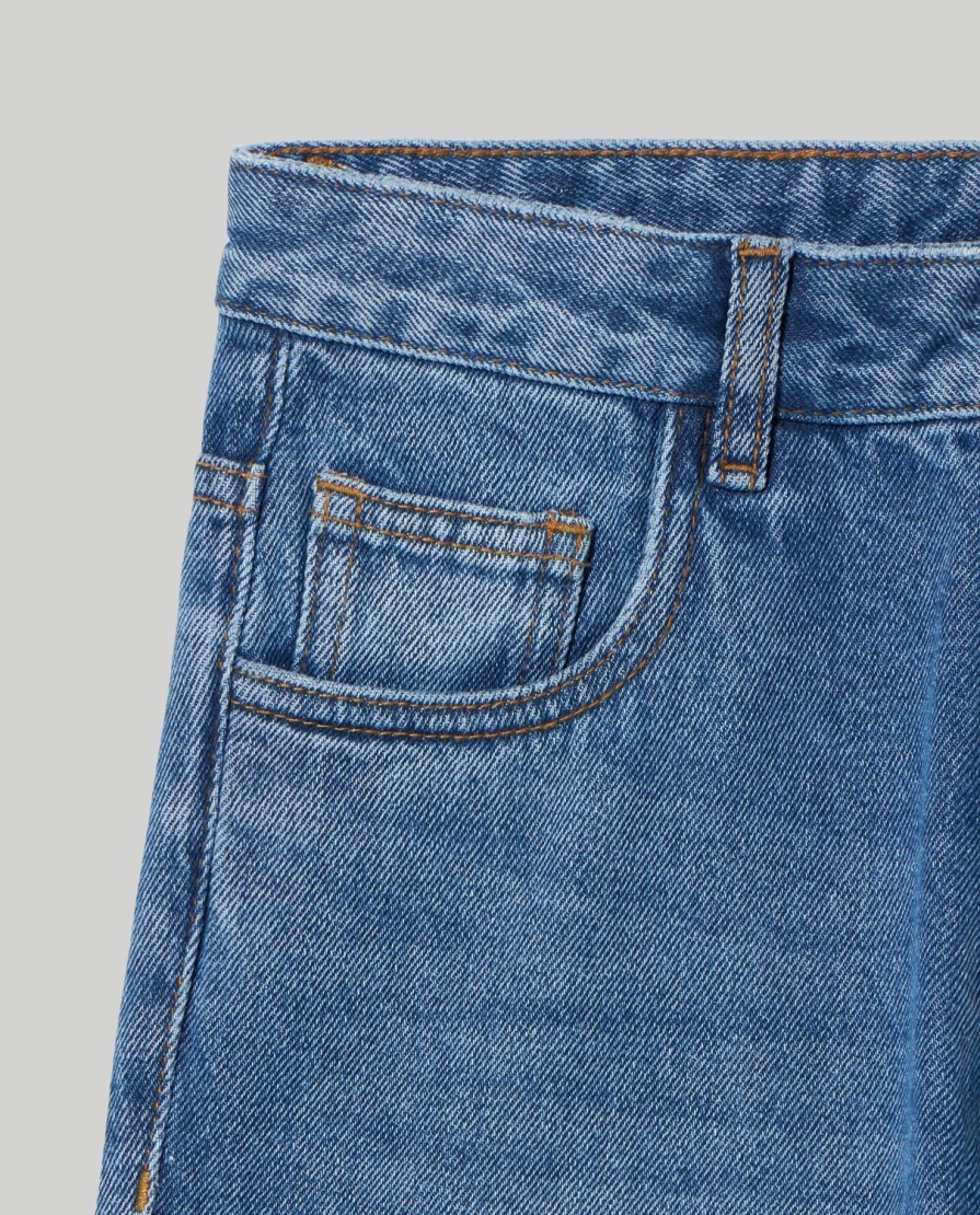 "Blukids Youth Denim Jeans - 5 Pocket Stylish Comfort for Kids"