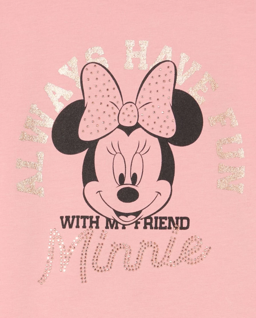 Blukids Disney Girls' Graphic Print T-Shirt for Children