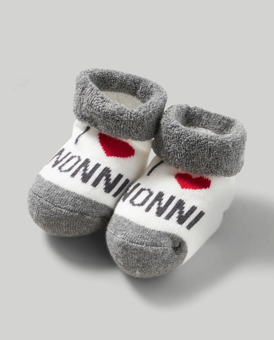 Blukids Organic Cotton Terry Baby Socks for Newborns – Soft & Breathable