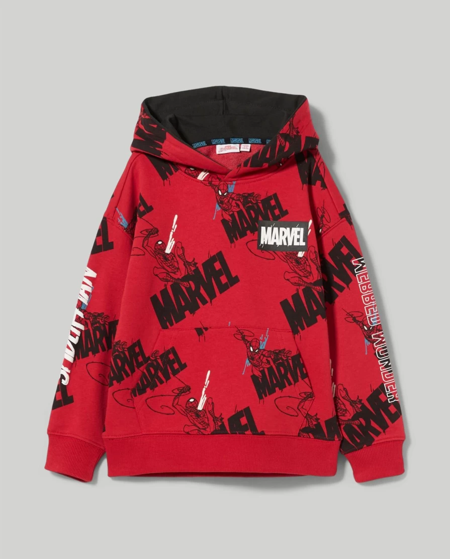 Blukids Spider-Man Kids Hoodie - Cool Superhero Sweatshirt for Children
