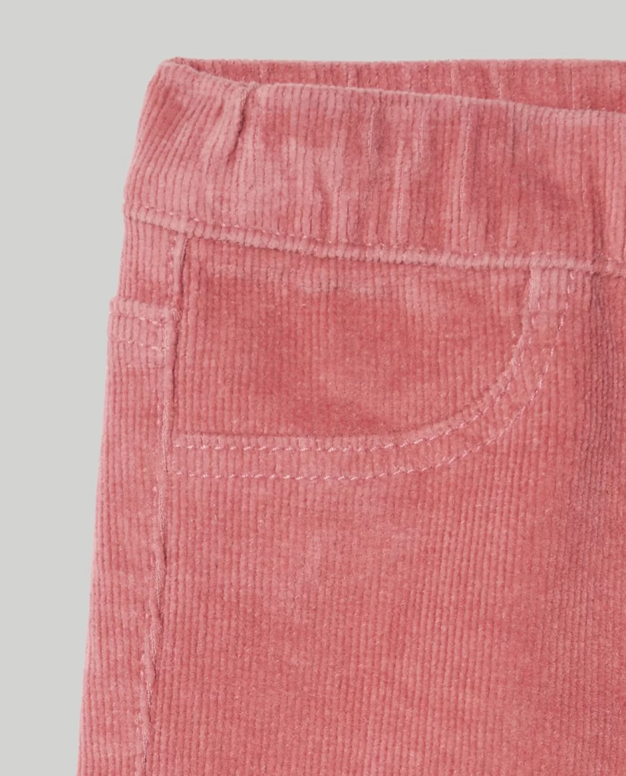 Blukids Girls' Flare Fit Corduroy Trousers for Children - Stylish & Comfortable