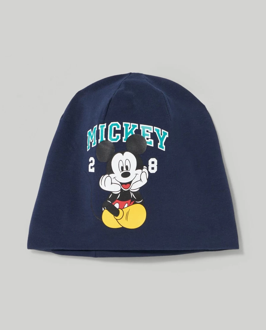 Blukids Newborn Printed Stretch Jersey Cap - Soft & Comfortable Baby Hat