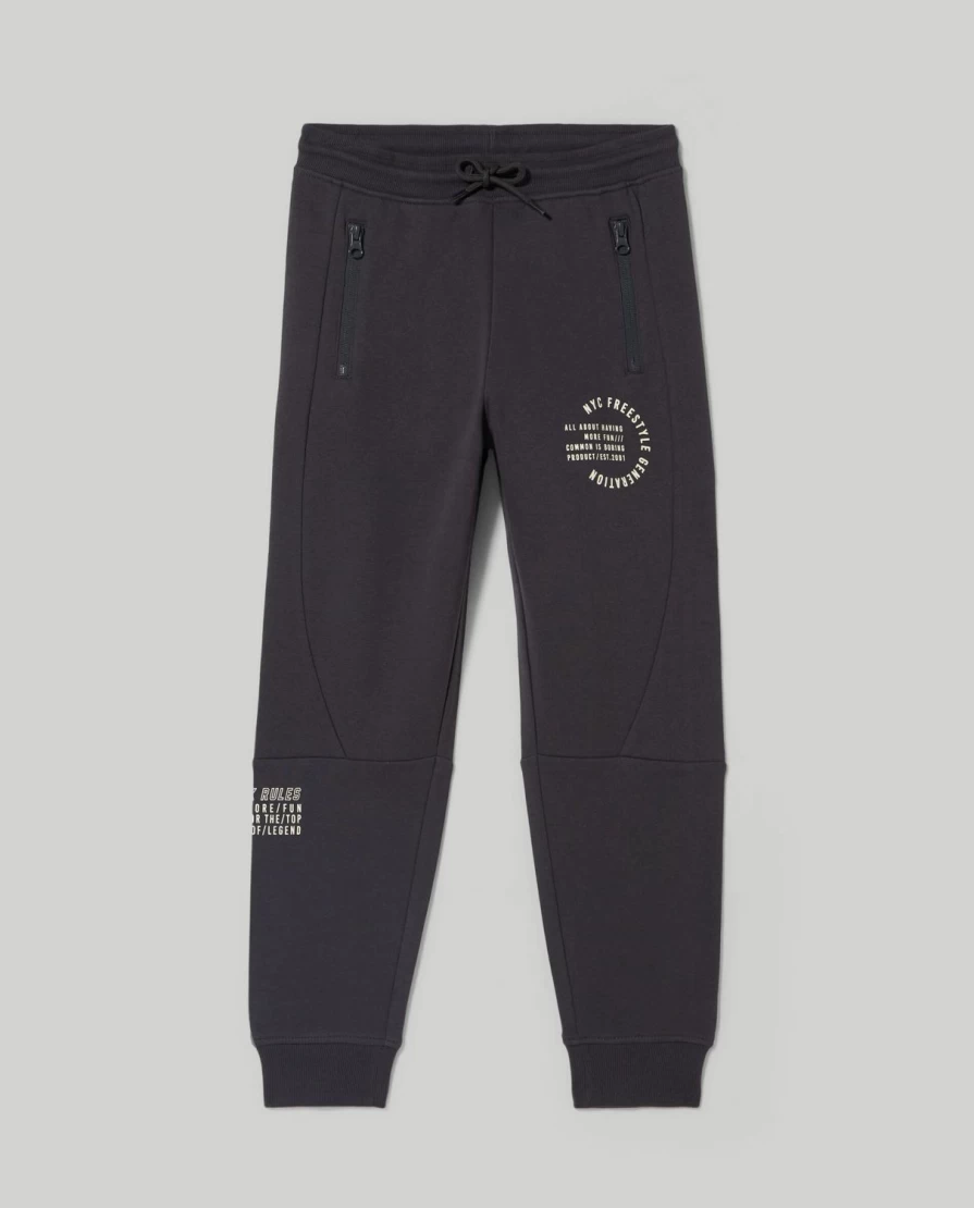 Blukids Youth Pure Cotton Sweatshirt & Joggers Set for Boys - Comfortable Casual Outfit