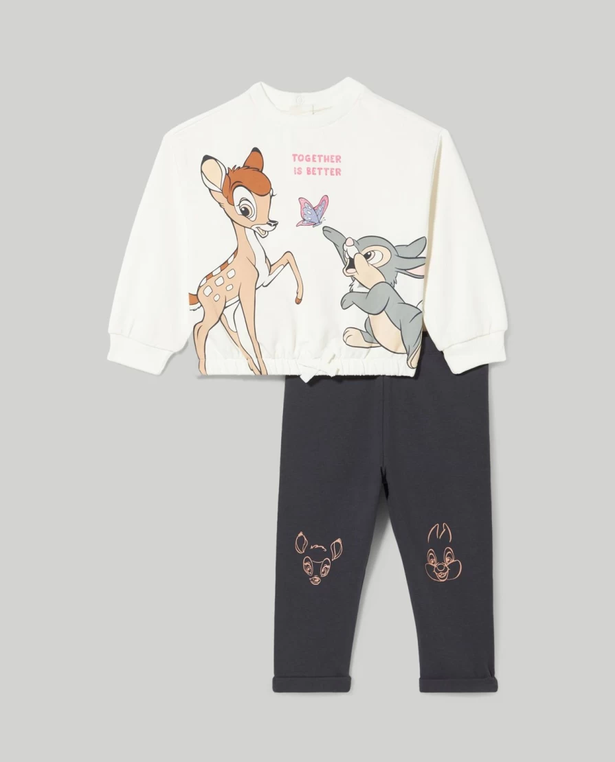 Blukids Newborn Cotton Jogging Set with Adorable Prints - Soft & Comfortable Outfit