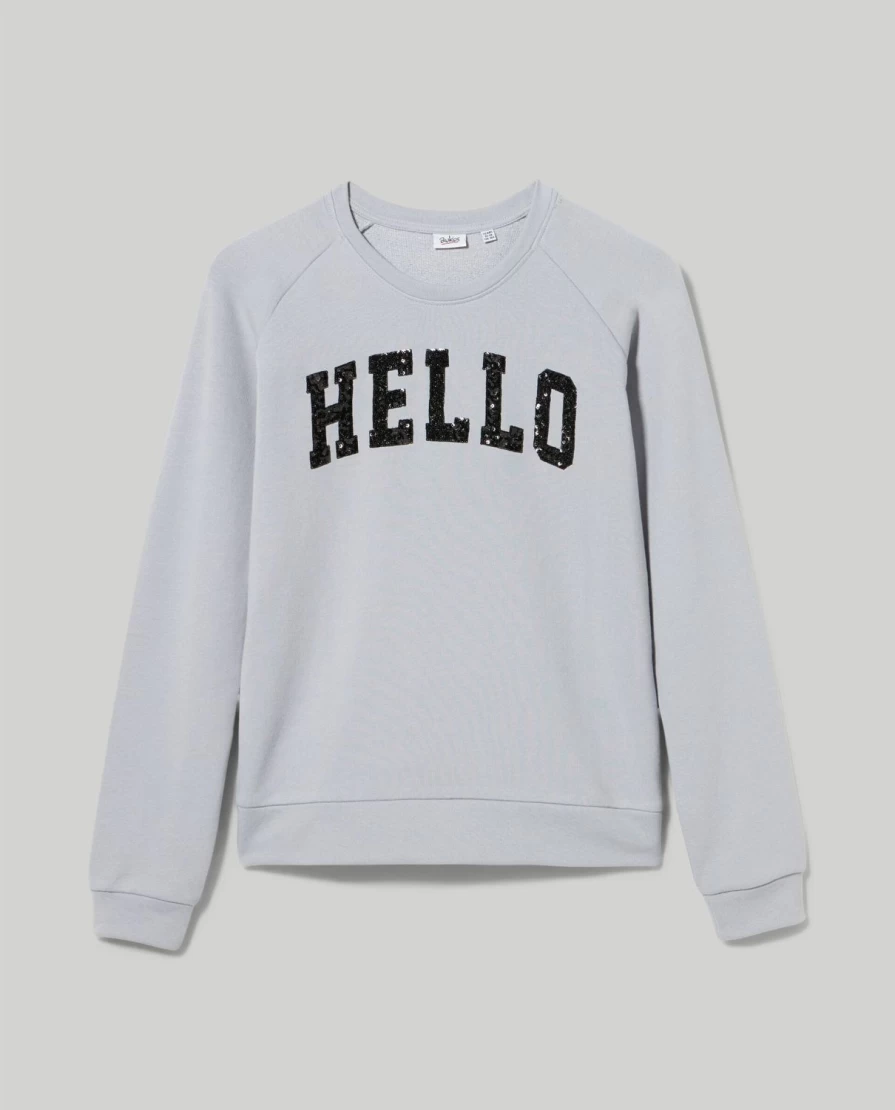 Blukids Youth Girls' Pure Cotton Sequin Embellished Sweatshirt