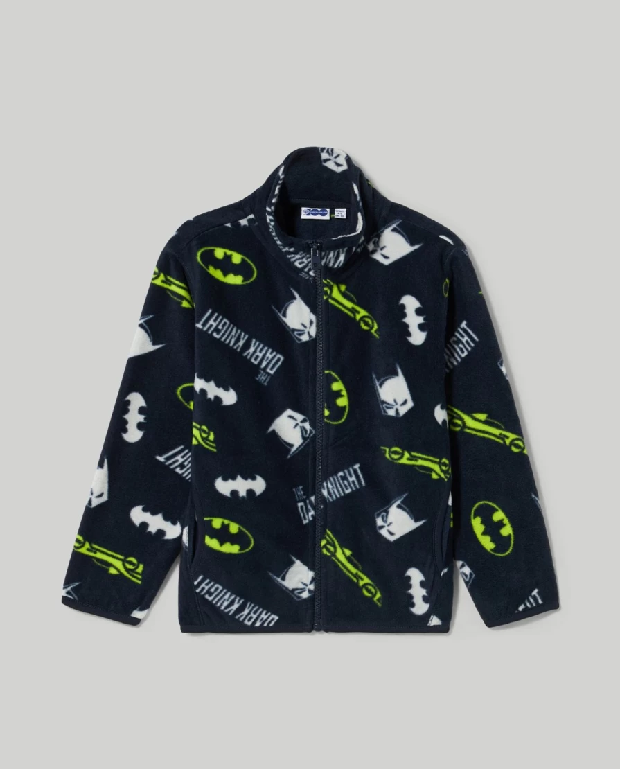 Blukids Boys' Full Zip Microfleece Sweatshirt - Warm Children's Hoodie Jacket