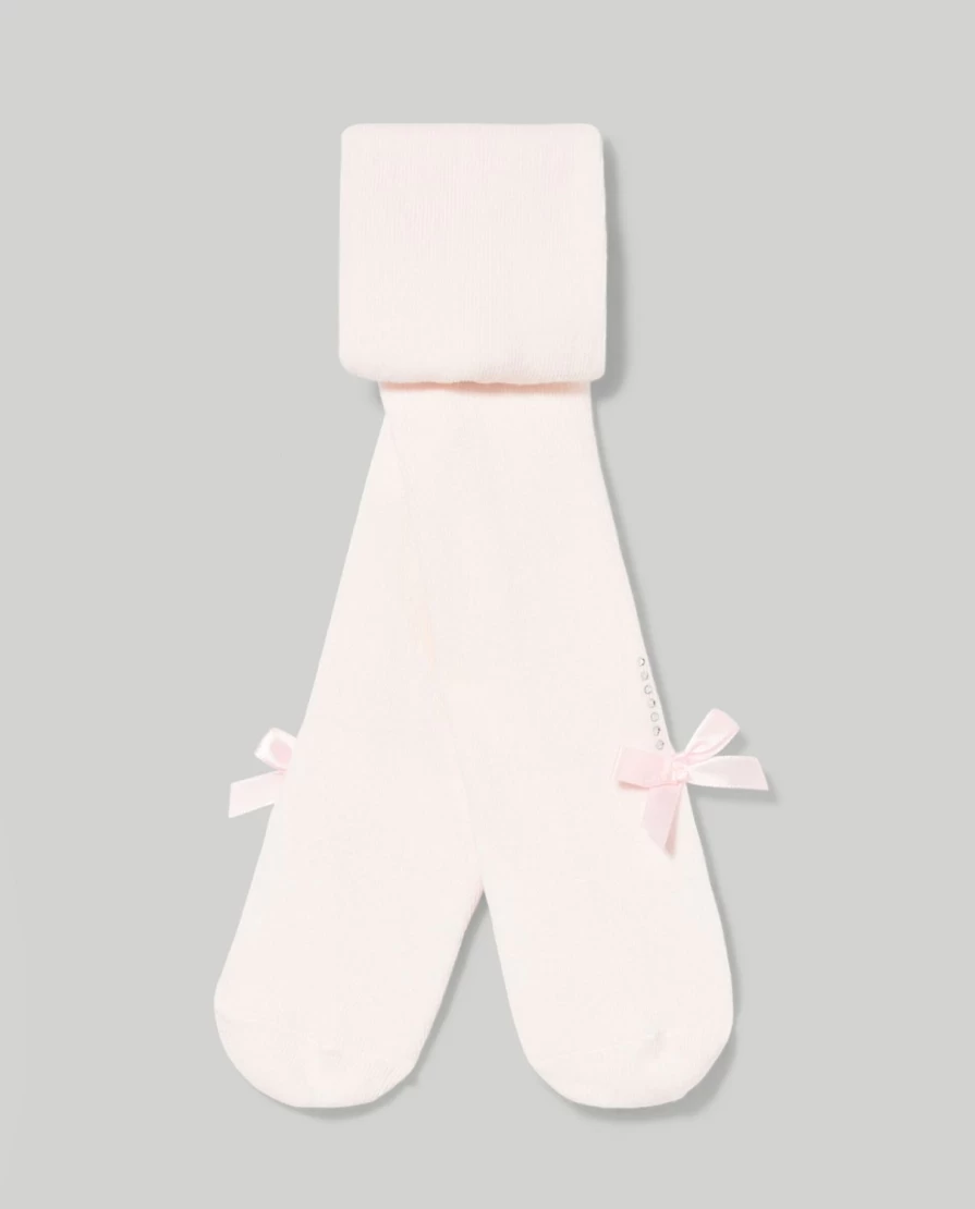 Blukids Newborn Baby Girl Rhinestone & Applique Tights - Elegant & Sparkly Leggings