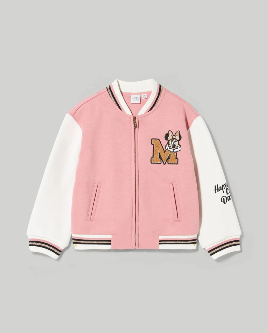 Blukids Girls' Soft Brushed Fleece Bomber Jacket - Cozy Kids Outerwear