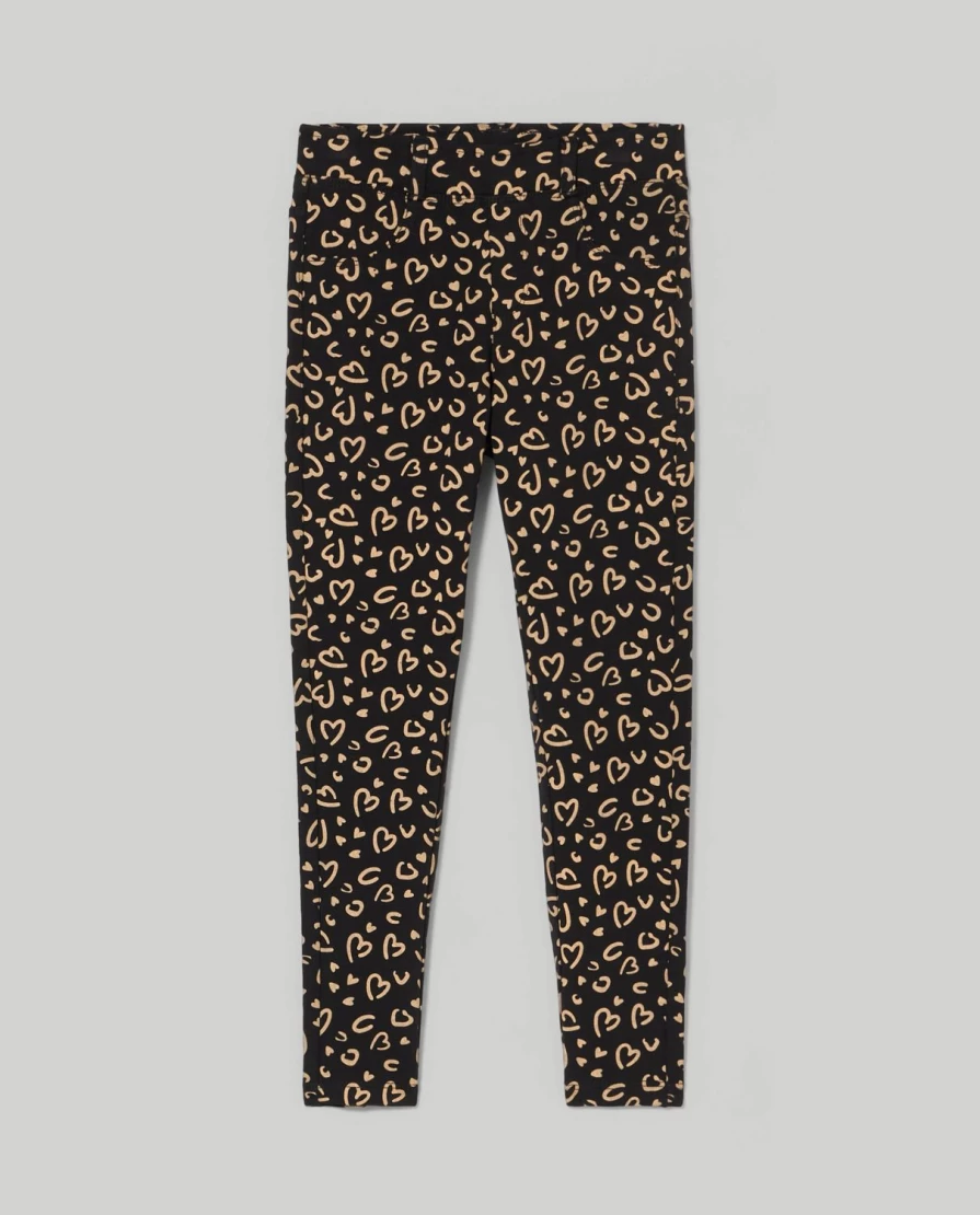 "Blukids Girls' Stretch Cotton Sweatshirt & Treggings Set | Comfortable Kids Outfit"
