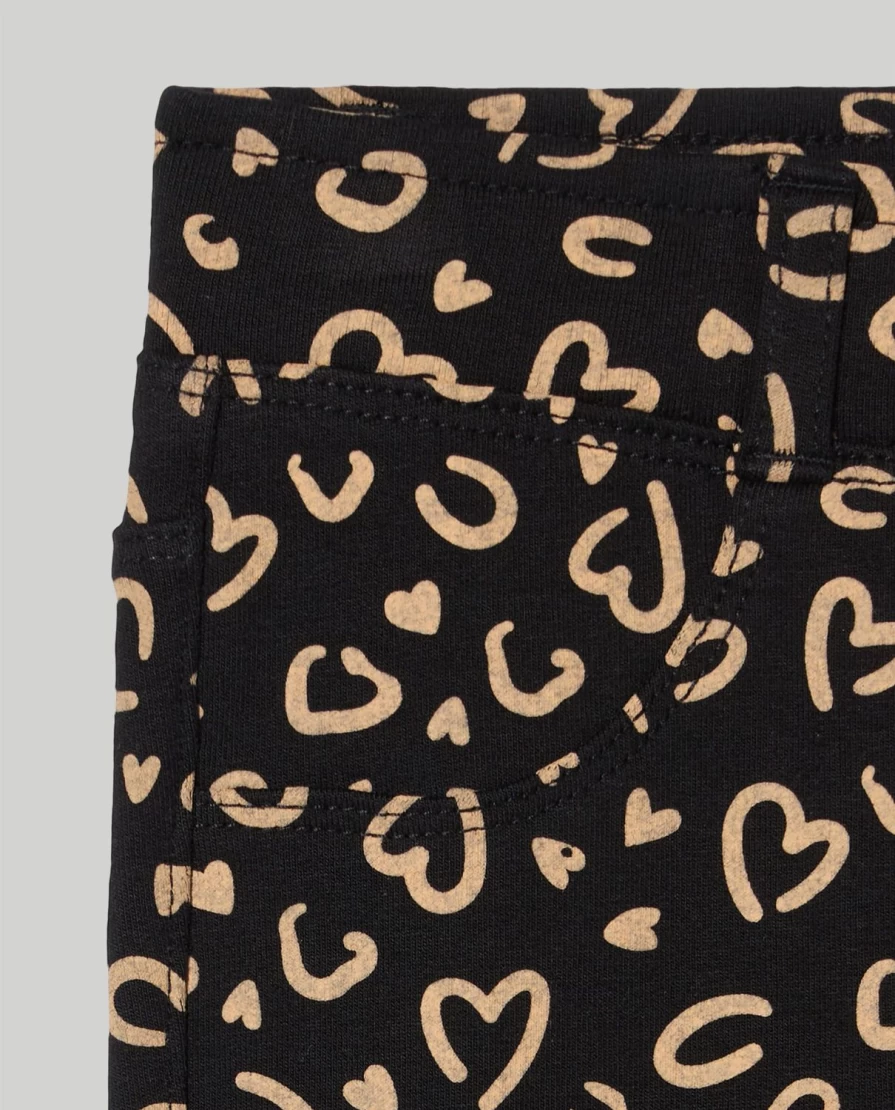 "Blukids Girls' Stretch Cotton Sweatshirt & Treggings Set | Comfortable Kids Outfit"