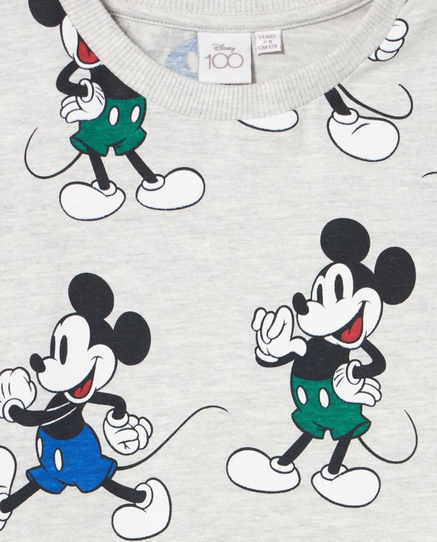 "Blukids Kids' Melange Cotton T-Shirt - Fun Child Print Design"