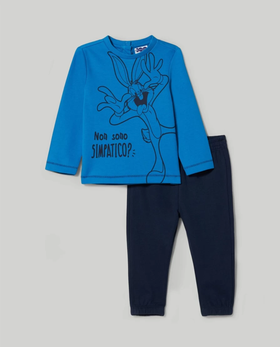 Blukids Newborn Pure Cotton Jogging Set - Soft & Comfortable Baby Outfit