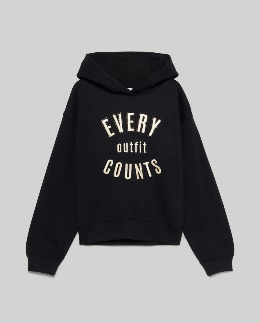 Blukids Youth Brushed Hooded Sweatshirt for Girls - Soft Comfortable Pullover