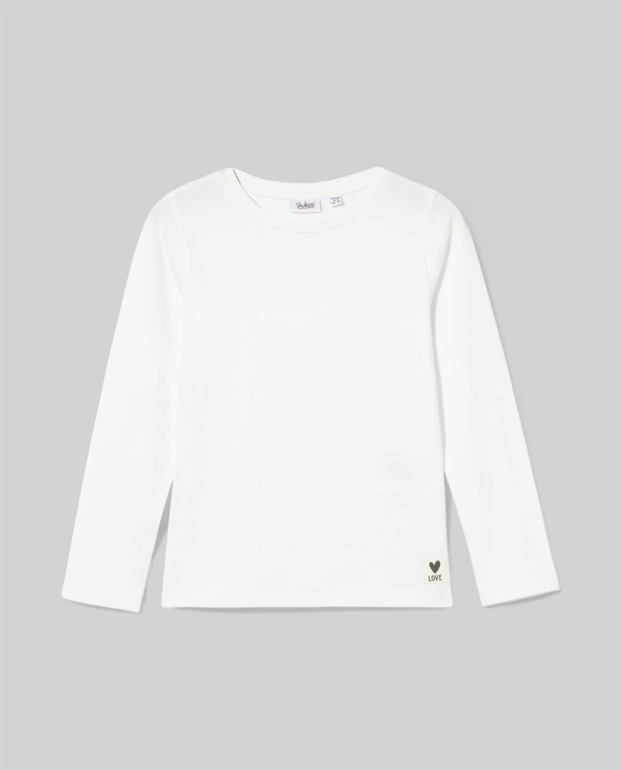 "Blukids Girls' Long Pure Cotton T-Shirt for Children"
