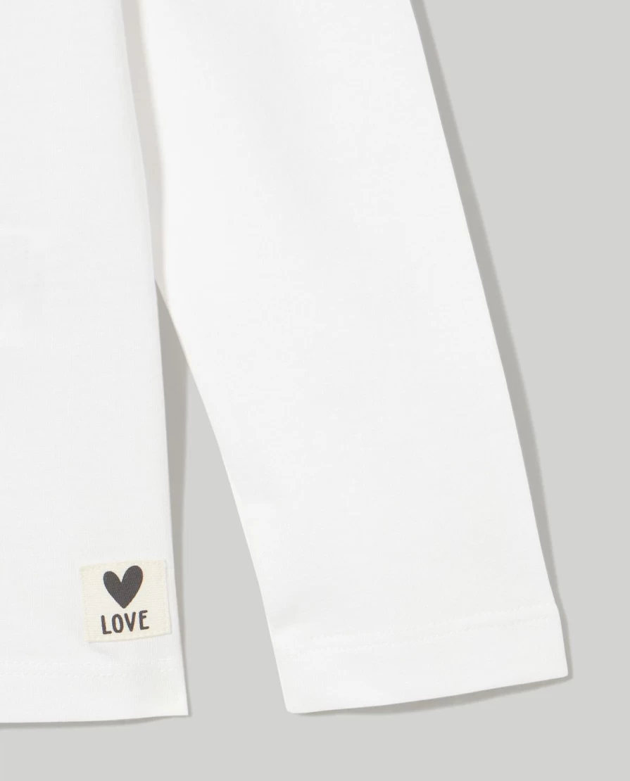 "Blukids Girls' Long Pure Cotton T-Shirt for Children"